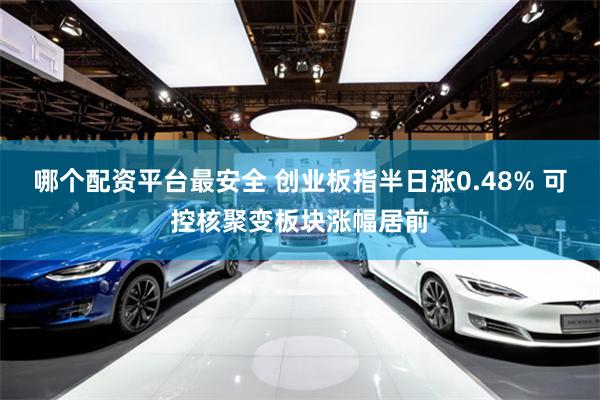 哪个配资平台最安全 创业板指半日涨0.48% 可控核聚变板块涨幅居前